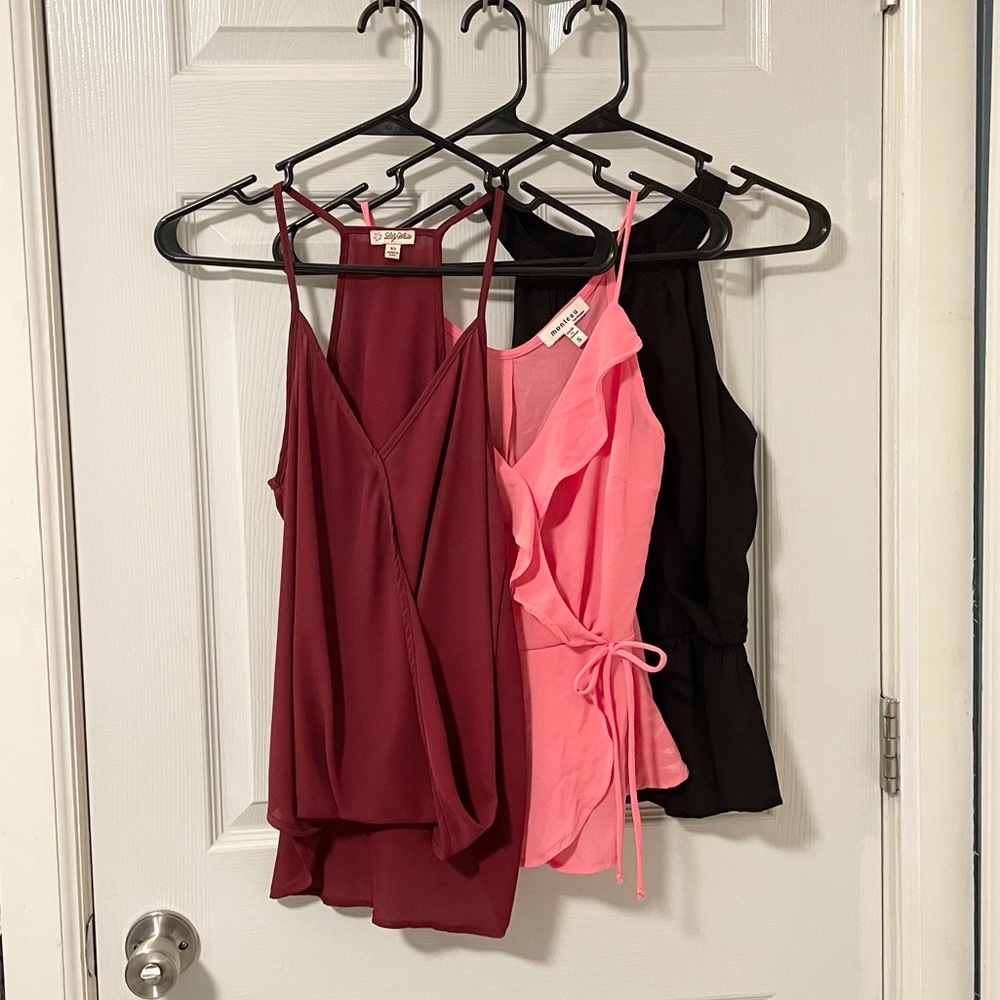 ⭐️ 3 for 1 Bundle Dressy Sleeveless Tank Tops
